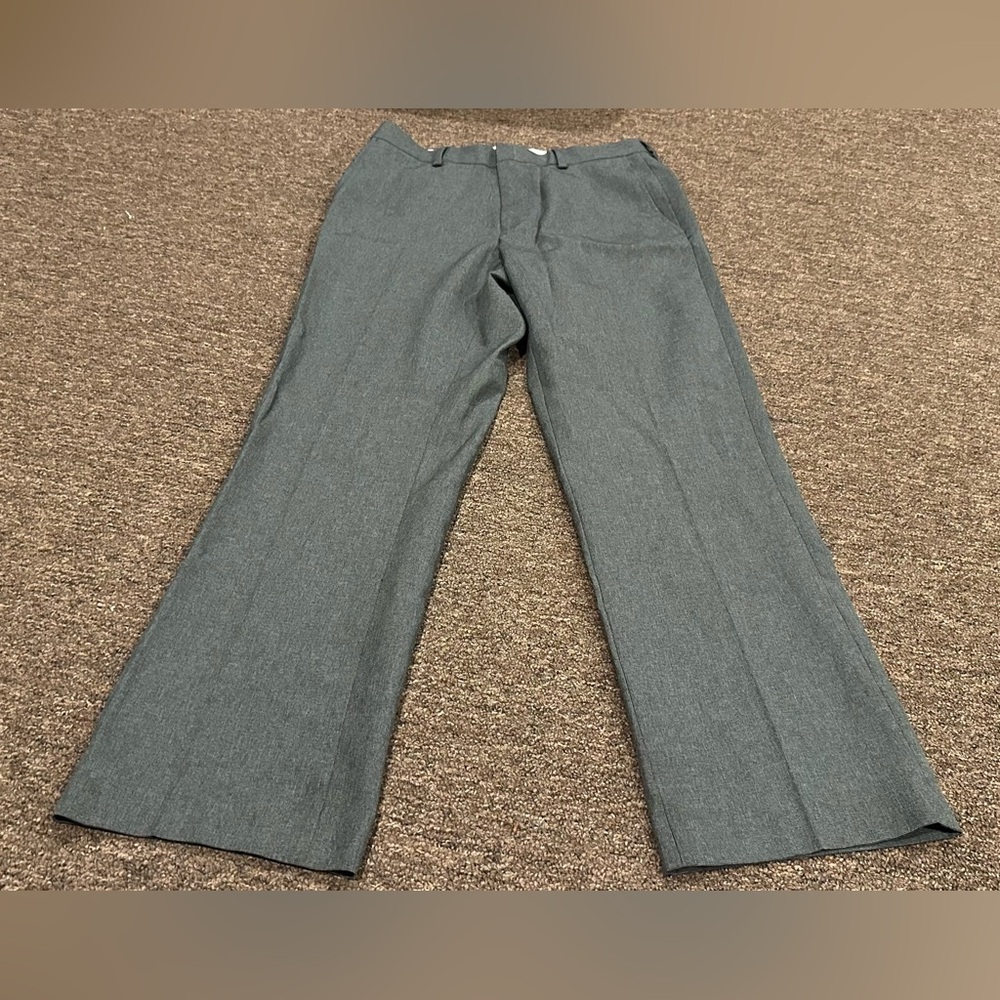 Michael Brandon Slim Fit 30x30 Elegant Men's Gray Dress Pants